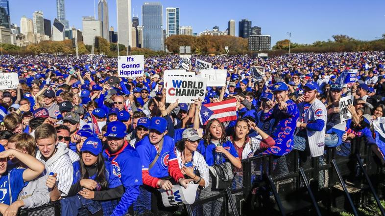 Chicago Cubs parada slavje