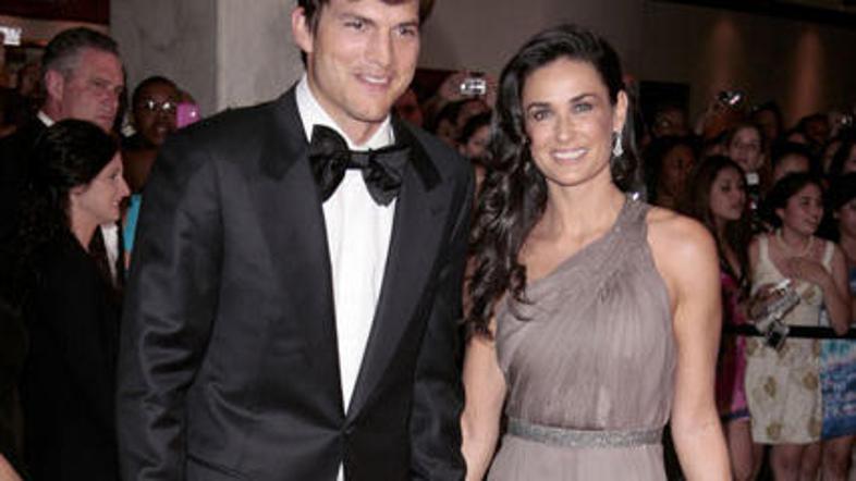 Ashton in Demi sta s svojo podobo navdušila.