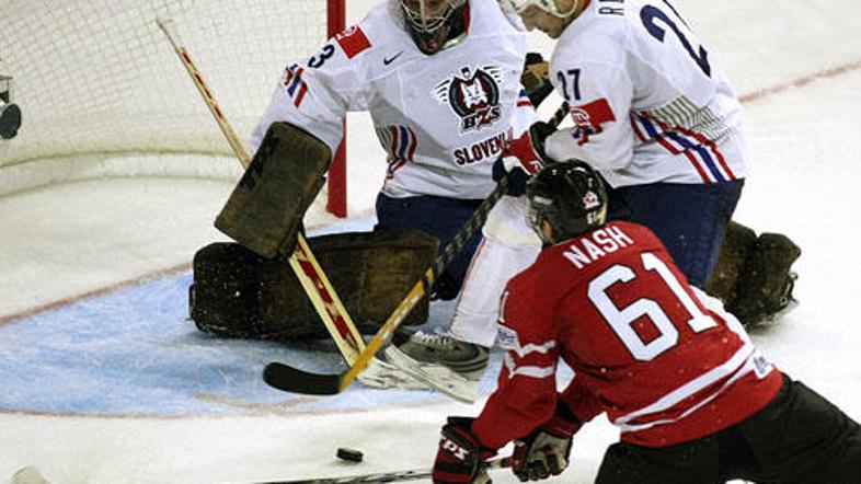 Risi so pustili srce na ledu in pošteno namučili Kanadčane.