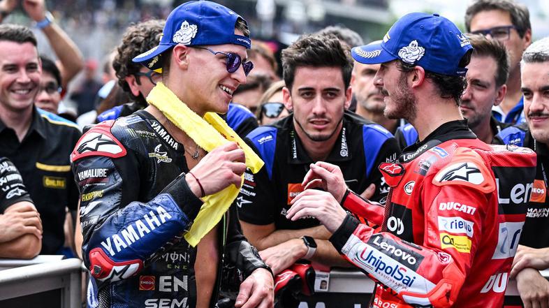 Fabio Quartararo Francesco Bagnaia