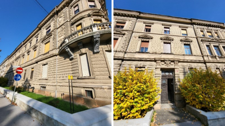 Stavba, v kateri se na javni dražbi prodaja stanovanje, Maribor