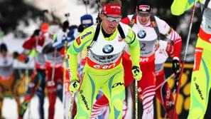 Bauer biatlon 15 km SP svetovno prvenstvo Nove Mesto