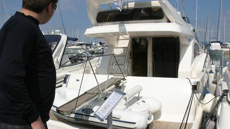 Izolski Boat Show, ki bi moral potekati ta teden, je odpadel. (Foto: Barbara Mil