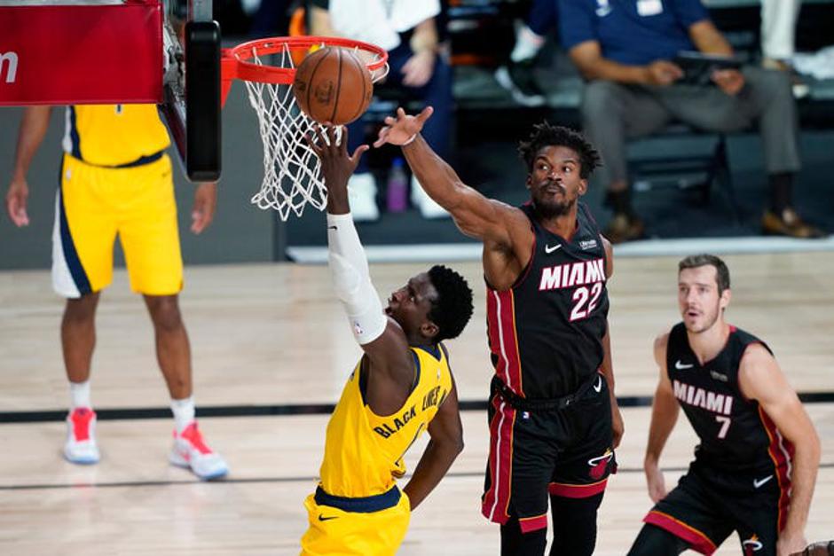 Victor Oladipo Jimmy Butler Goran Dragić Pacers Heat | Avtor: Reševalni pas/Twitter