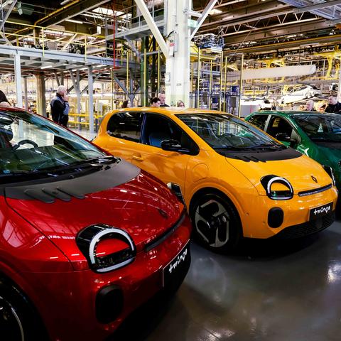 predstavitev proizvodnje Renault Twingo E-Tech electric
