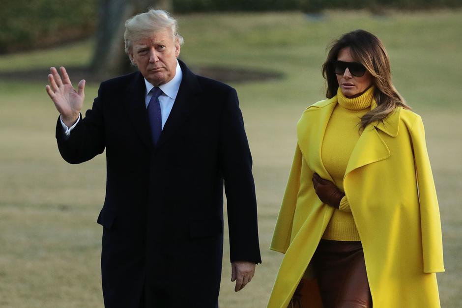 Donald in Melania Trump | Avtor: Profimedia