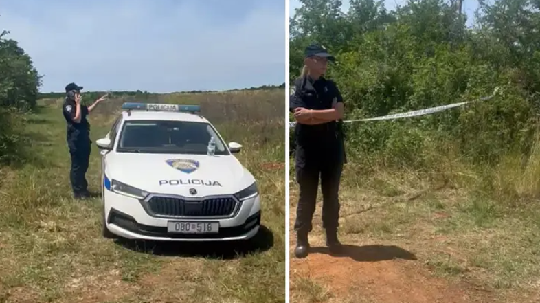 strmoglavljenje letalo hrvaška policija