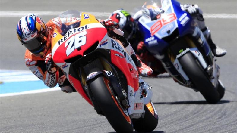 Pedrosa Lorenzo Repsol Honda Yamaha Jerez VN Španije dirka