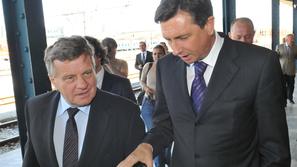 Hartmut Mehdorn, Borut Pahor