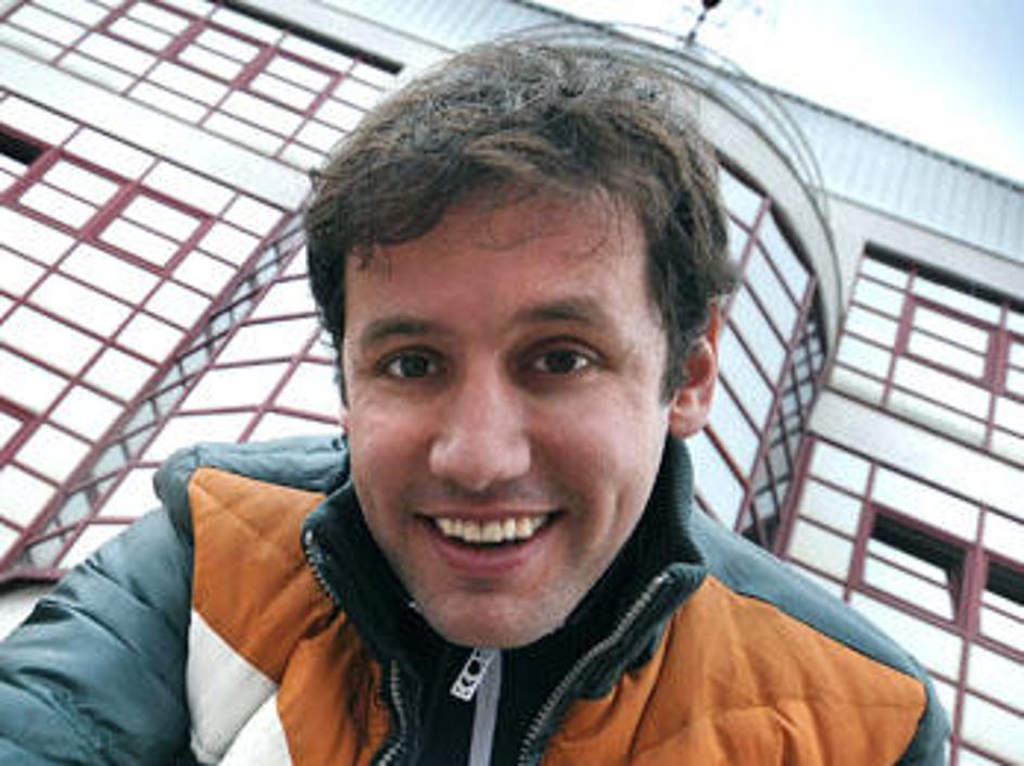 Peter Poles vedno poskrbi za smeh. (Foto: Anže Petkovšek)