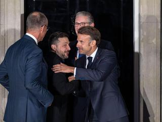 Merz, Zelenski, Starmer in Macron