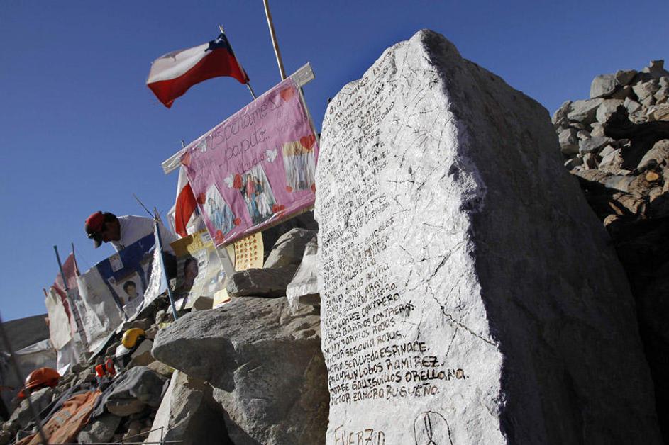 čile, ujeti rudarji, sorodniki