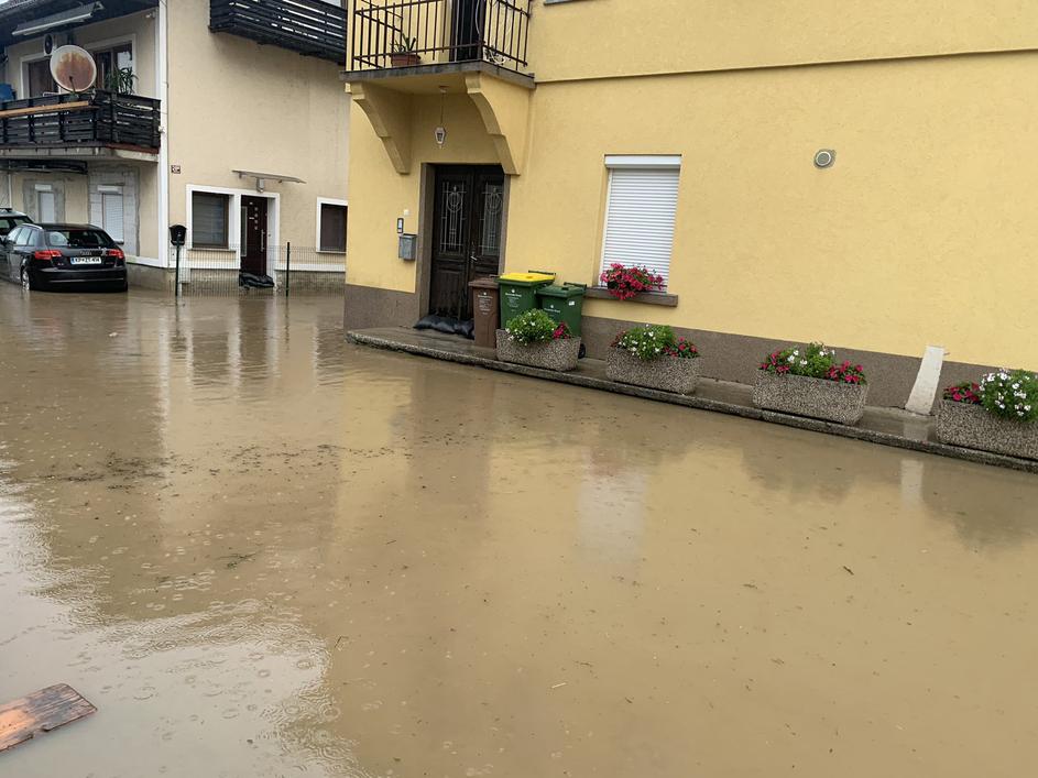 Žabnica poplavljanje