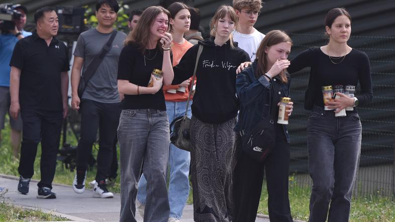 strelski napad gradec