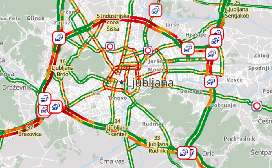 zastoji | Avtor: Promet.si