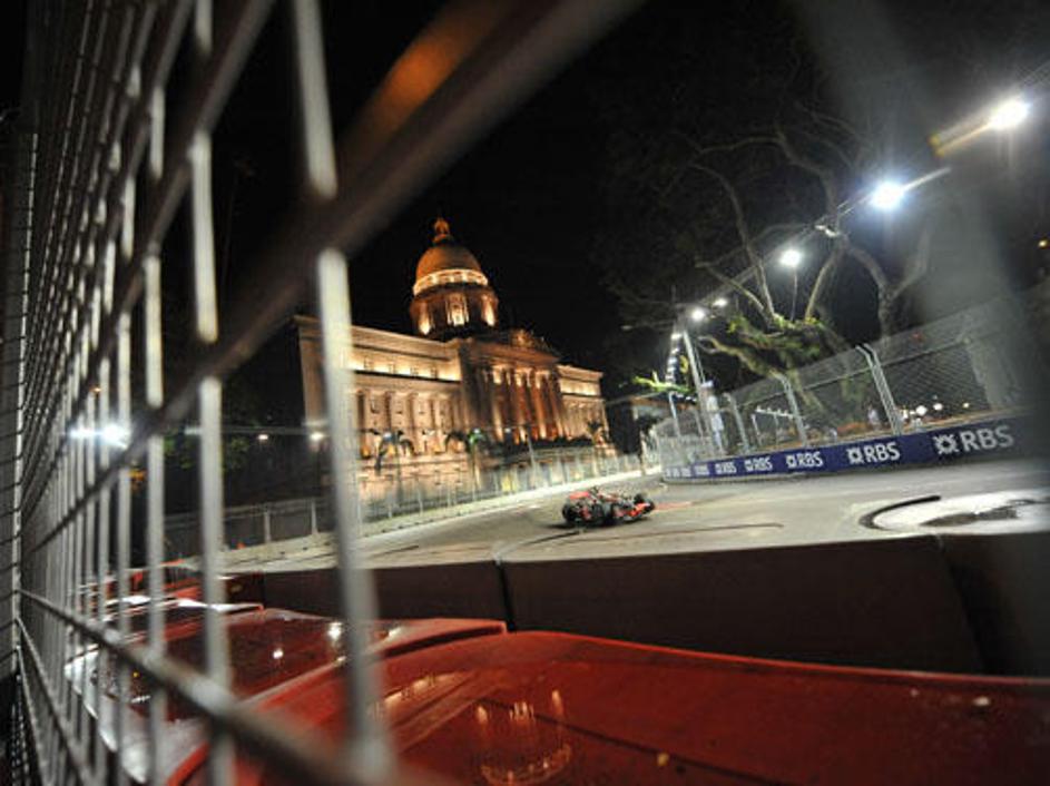 Kulisa v Singapurju je porok za nedeljski spektakel.