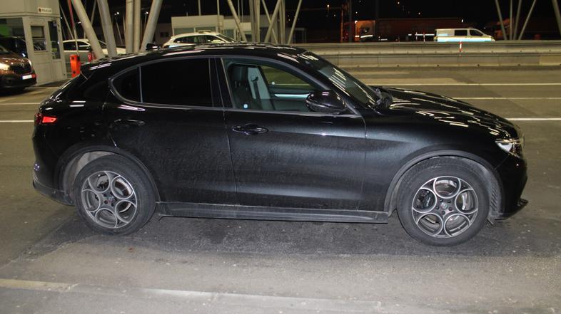 zaseženo ukradeno vozilo