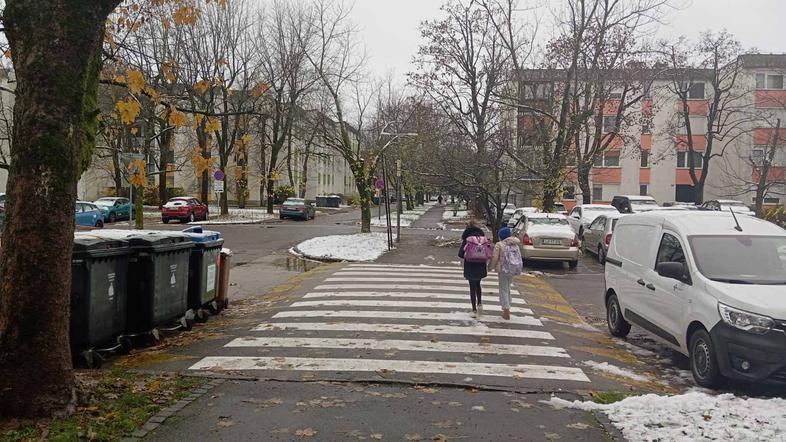 Vreme, sneg v Ljubljani