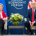 Ursula von der Leyen in Donald Trump