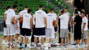 Slovensko reprezentanco čaka še trdo delo in obilo pogovorov. (Foto: Nik Rovan)