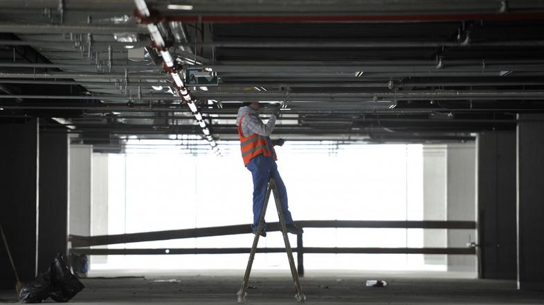 slovenija 28.01.14, ogled gradbisca novih objektov Fakultete za kemijo in kemijs