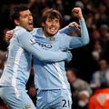 Silva Aguero Agüero Manchester City Arsenal Premier League Anglija liga prvenstv