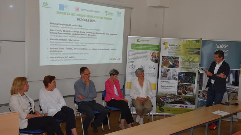Prvo regijsko srečanje Skupaj za več lokalne hrane v javnih zavodih, Biotehniški center Naklo, junij 2024