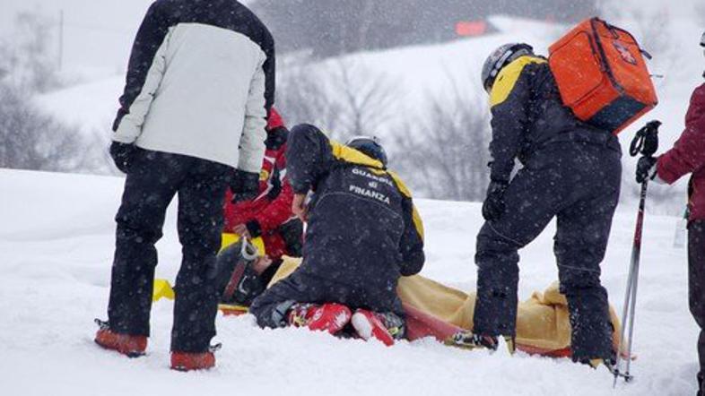 Nesreča na smučišču