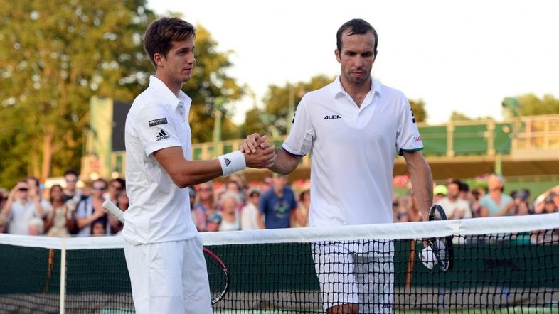 Aljaž Bedene in Radek Stepanek