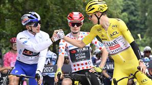 Florian Lipowitz in Tadej Pogačar