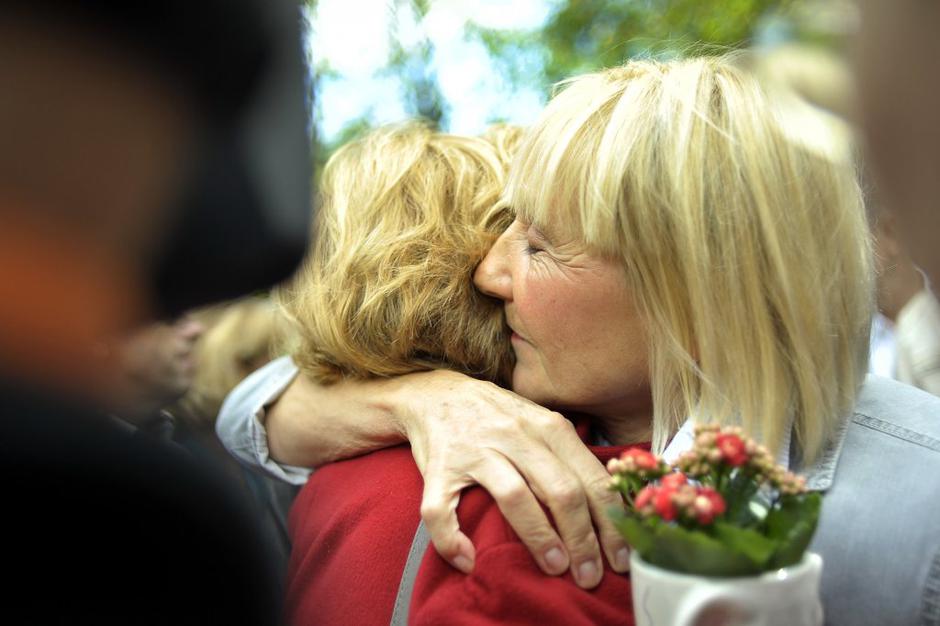 Prihod Nade Cesarec v zapor | Avtor: Anže Petkovšek