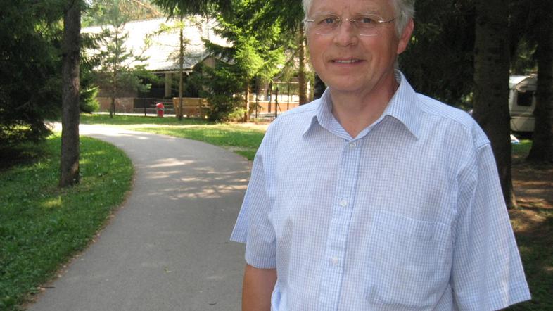 Zlatko Kavčič, predsednik leške KS in TD Lesce, upa, da bo občina čim prej zgrad