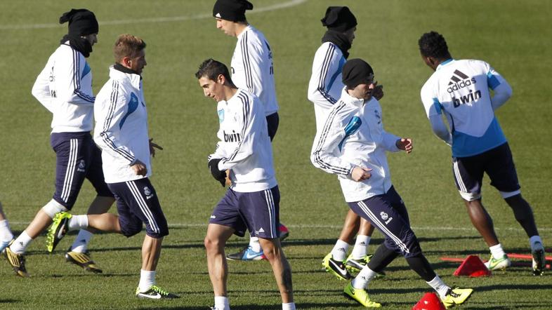 real madrid trening