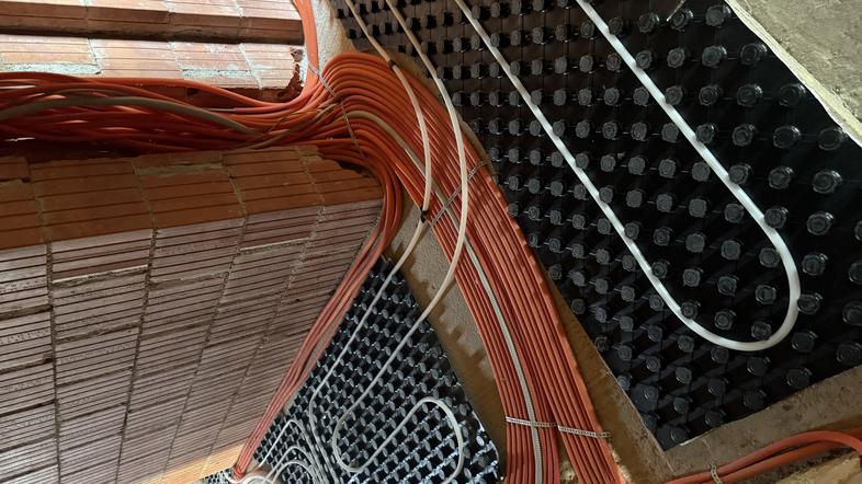 Izvedba talnega gretja