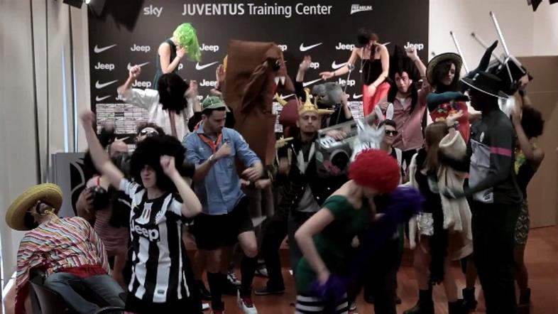 Juventus Torino Harlem Shake Bonucci Vidal Matri