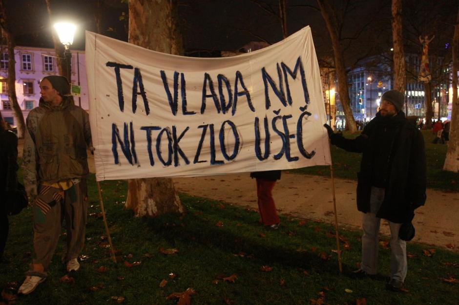 Protesti v Ljubljani | Avtor: Saša Despot