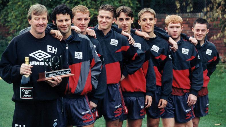 eric harrison ryan giggs david beckham paul scholes gary neville