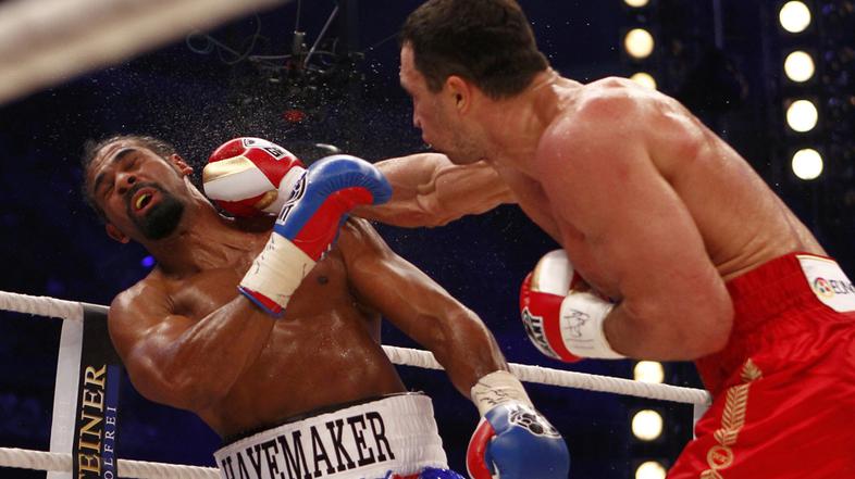 Vladimir Kličko, David Haye, borba