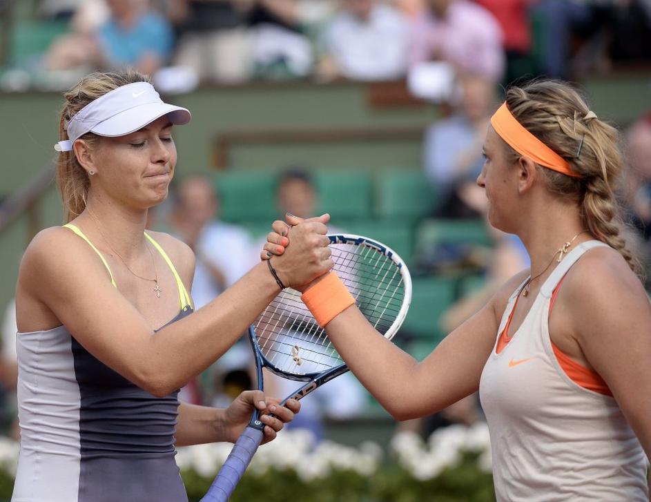 Marija Šarapova Viktorija Azarenka Roland Garros