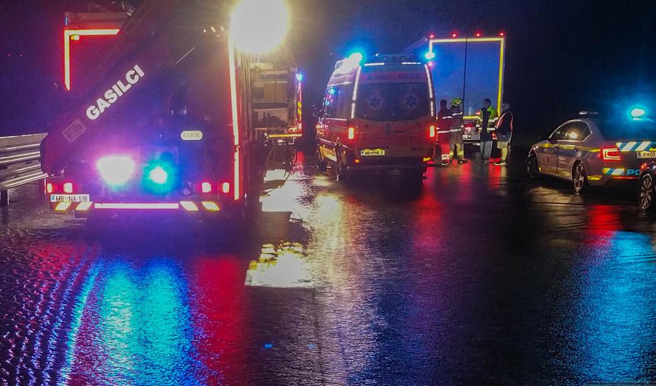 Prometna nesreča na štajerski avtocesti