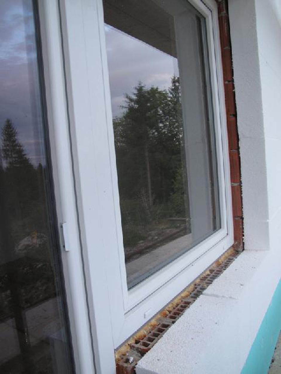 Napačna vgradnja oken | Avtor: arhiv Nep.Vitra