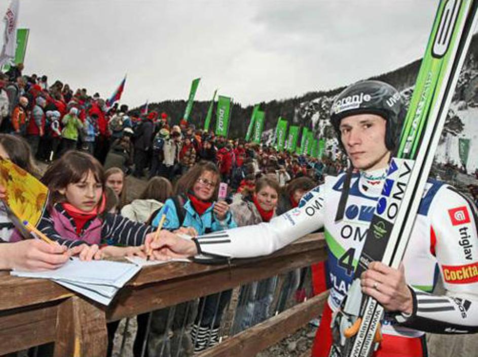 Robert Kranjec je sprva mislil, da bo ostal brez stopničk.