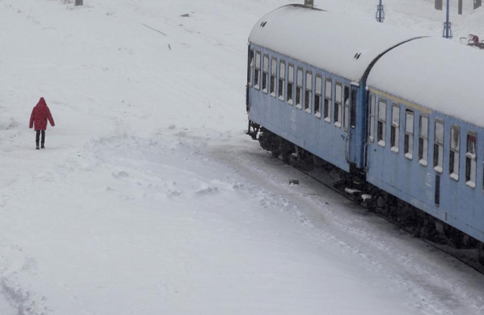 Sneg in Mraz v Evropi