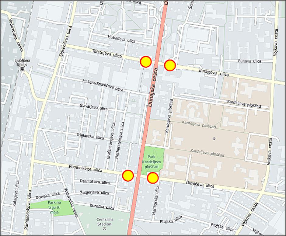 Zapora Dunajske ceste | Avtor: MOL
