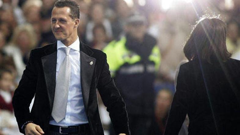 Tudi v pokoju Schumacher plemeniti bančni račun.