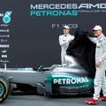 Mercedes W03 Schumacher Rosberg Catalunya Montmelo Barcelona