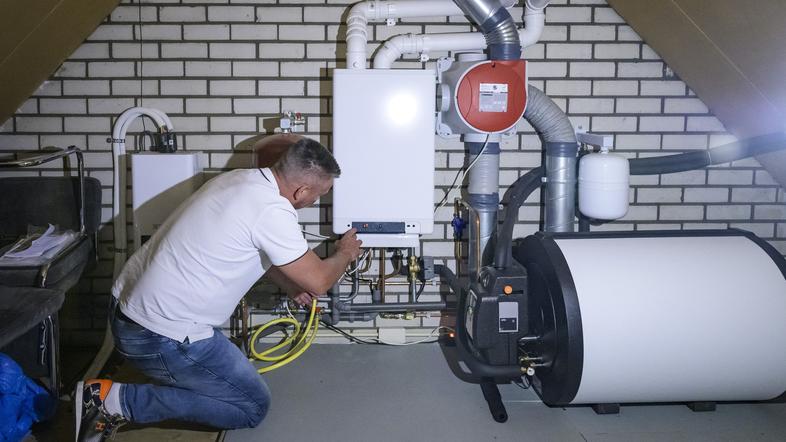 Kurilnica ogrevanje peč plinska peč