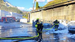 požar parkirišče Hrastnik