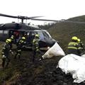 Chapecoense, letalska nesreča, razbitine