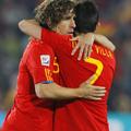 Carles Puyol David Villa